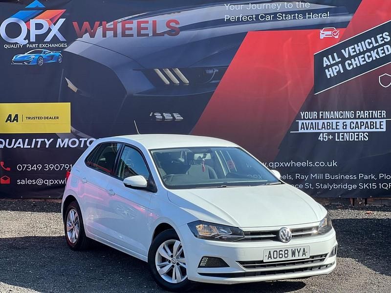 Used VW Polo SE 65 HP (47 kW) 2018 White Hatchback