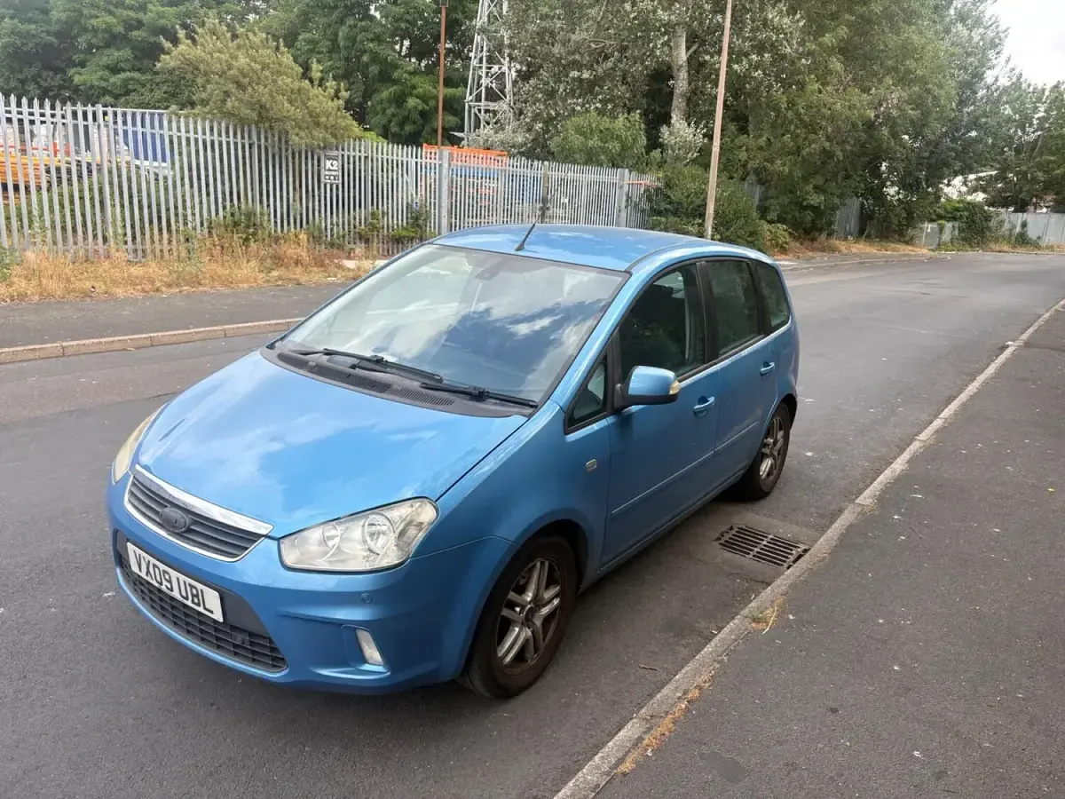 Used Ford C-MAX Titanium 115 HP (84 kW) 2009 Blue MPV