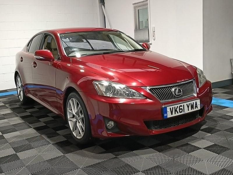 Red Used 2011 Lexus IS250 Sedan | £8,495 (Fair price) - Image 1/4