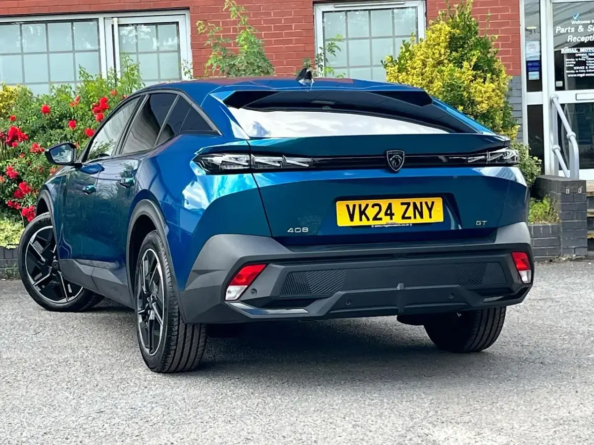 Used Peugeot 408 GT 129 HP (94 kW) 2024 Blue SUV