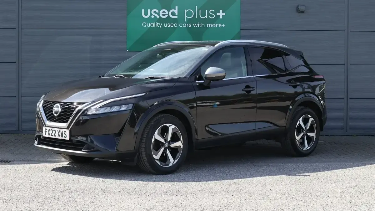 Used Nissan Qashqai N-Connecta 158 HP (116 kW) 2022 Black SUV