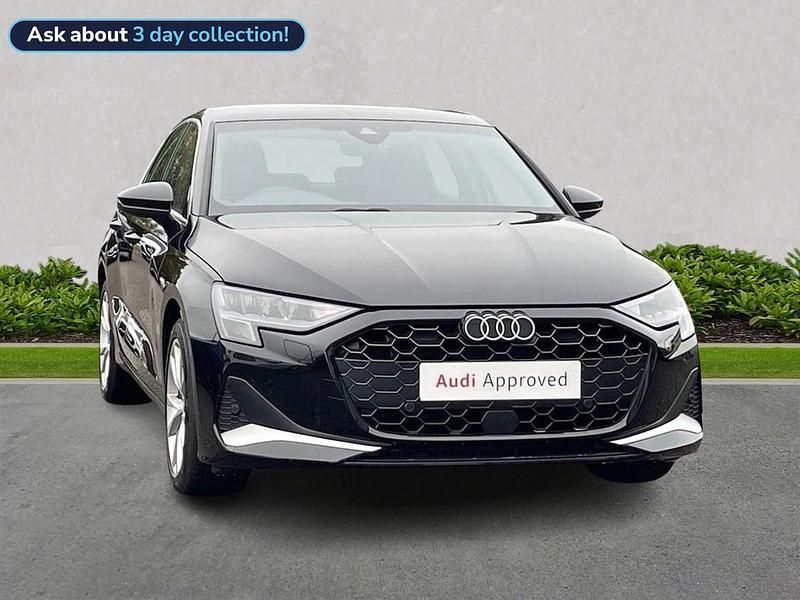 Black Used 2024 Audi A3 Sport Hatchback | £24,118 (Fair price) - Image 1/4
