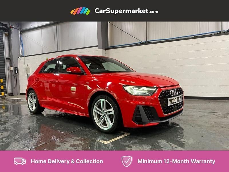 Red Used 2020 Audi A1 S-Line Hatchback | £16,897 (Fair price) - Image 1/4