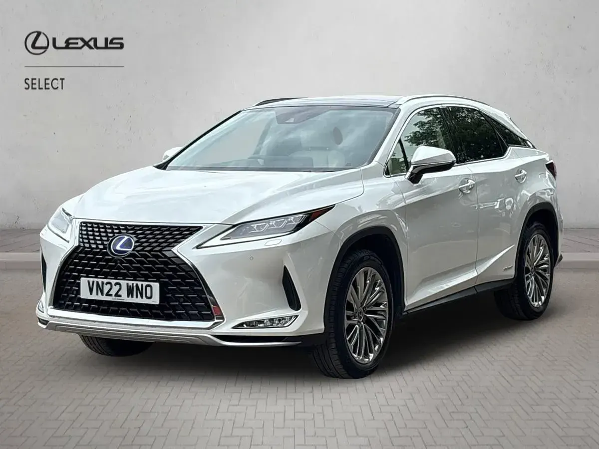 Used Lexus RX450h 2022 White SUV