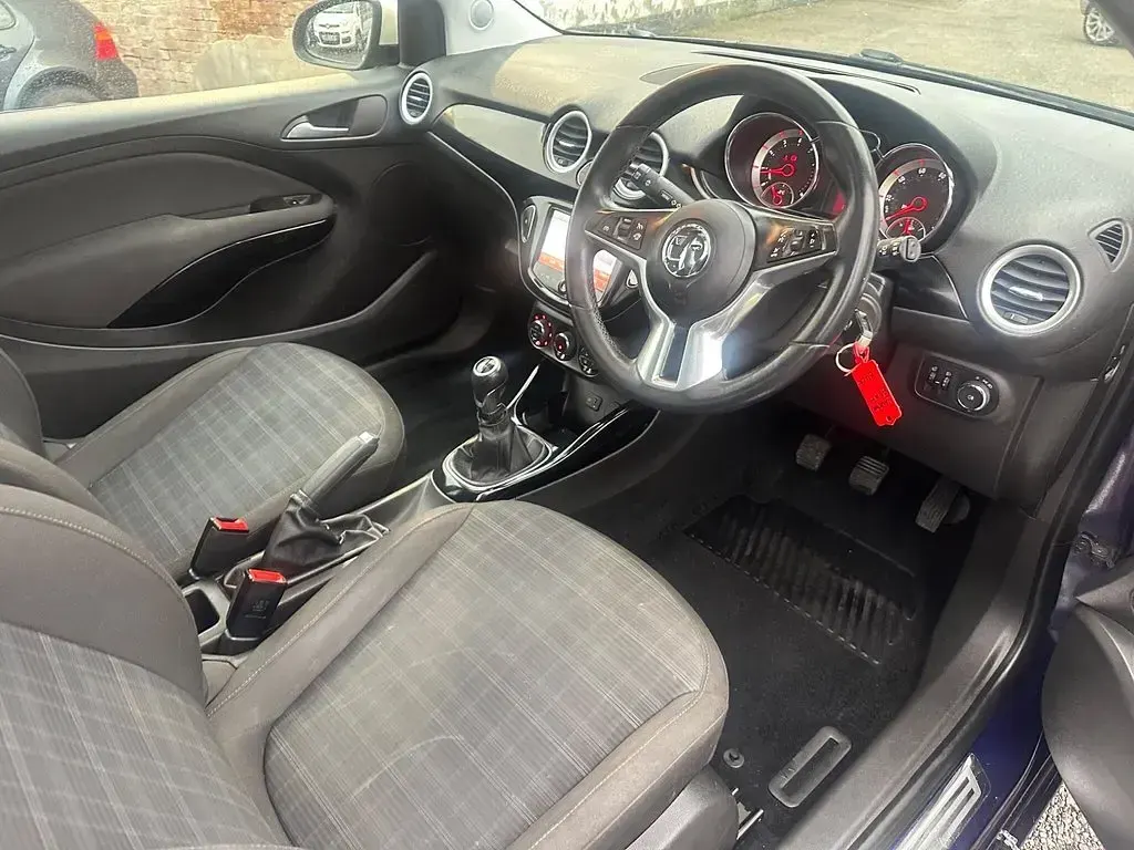 Used Vauxhall Adam Glam 87 HP (63 kW) 2014 Blue Hatchback