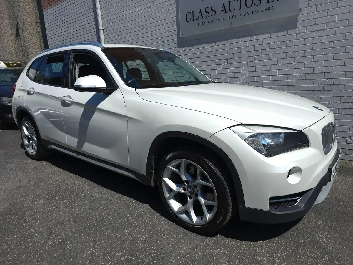 Used BMW X1 xLine 2014 White SUV