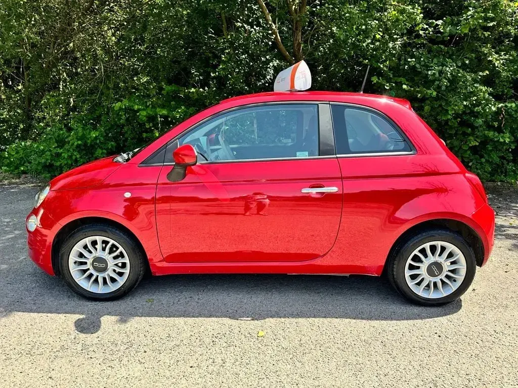 Used Fiat 500 Pop Star 69 HP (50 kW) 2016 Red Hatchback