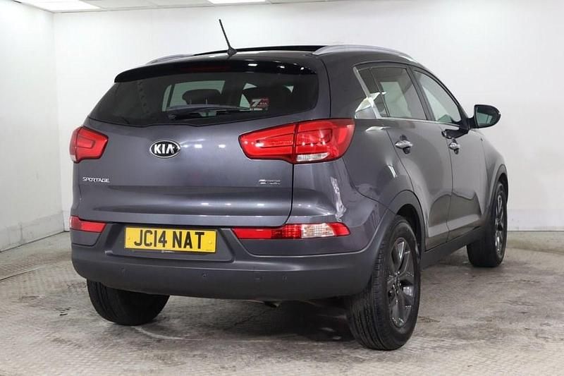 Używany Kia Sportage 134 KM (98 kW) 2014 Srebrny SUV