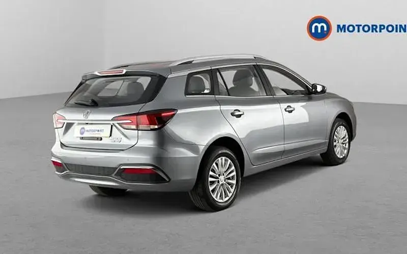 Used MG MG5 EV Exclusive 114 kW (156 HP) 2021 Silver Estate