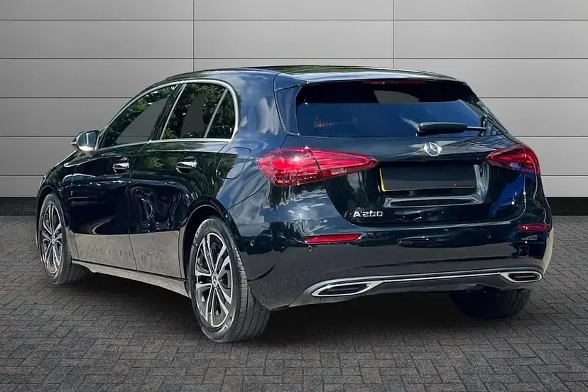 Used Mercedes A200 Executive 175 HP (128 kW) 2023 Cosmos black Hatchback
