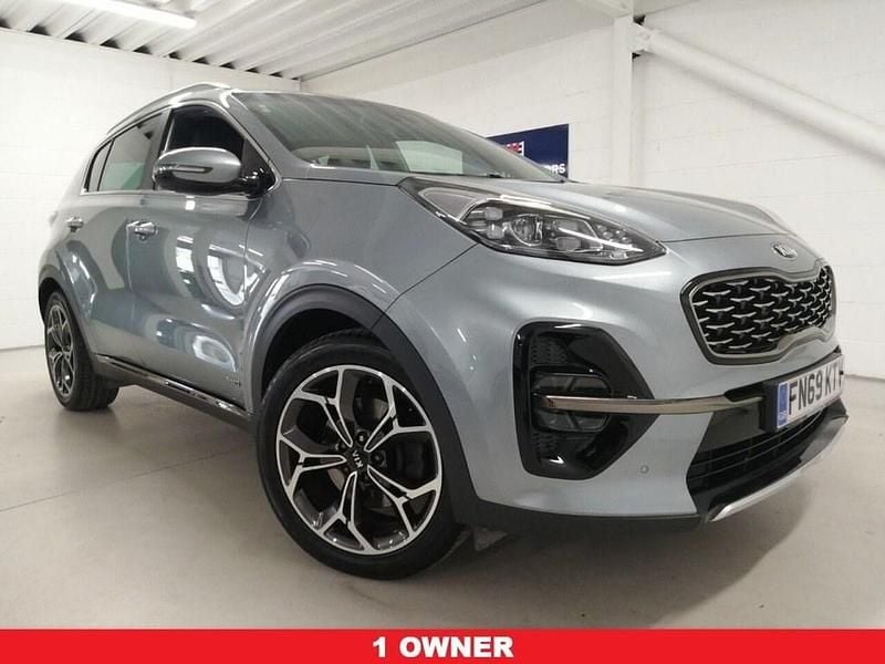 Silver Used 2019 Kia Sportage GT-Line SUV | £17,500 (A bit pricey) - Image 1/4