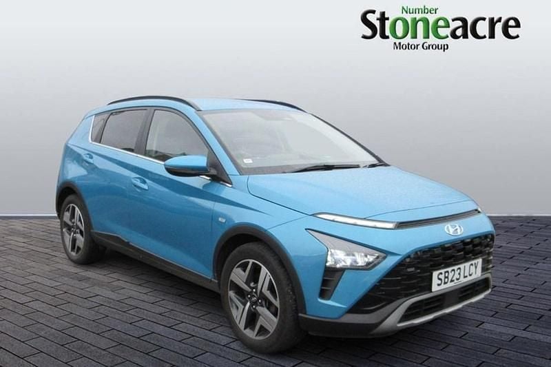 Used Hyundai Bayon Premium 100 HP (73 kW) 2023 Turquoise SUV