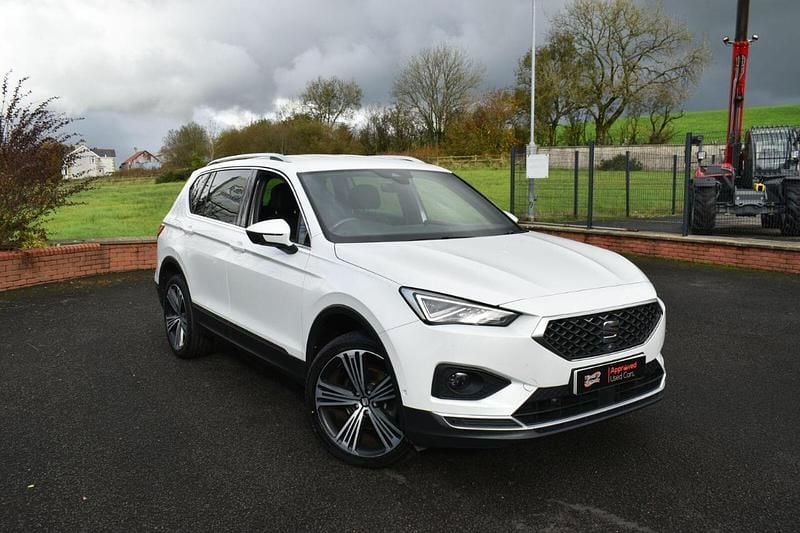 Used Seat Tarraco XCELLENCE Lux 150 HP (110 kW) 2022 White SUV
