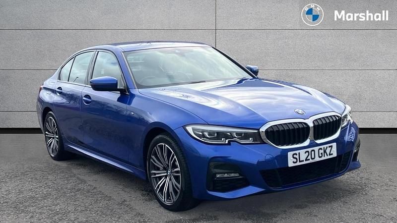 Used BMW 330e M Sport 292 HP (214 kW) 2020 Blue Sedan