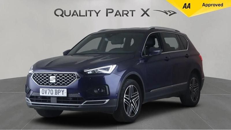 Used Seat Tarraco XCELLENCE 150 HP (110 kW) 2020 Blue SUV