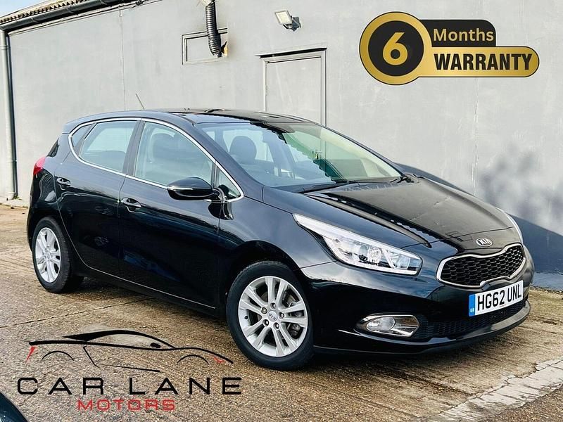 Used Kia Ceed 126 HP (92 kW) 2013 Black Hatchback