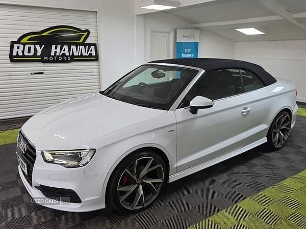 White Used 2015 Audi A3 Cabriolet S-Line Cabriolet | £13,995 (Fair price) - Image 1/4