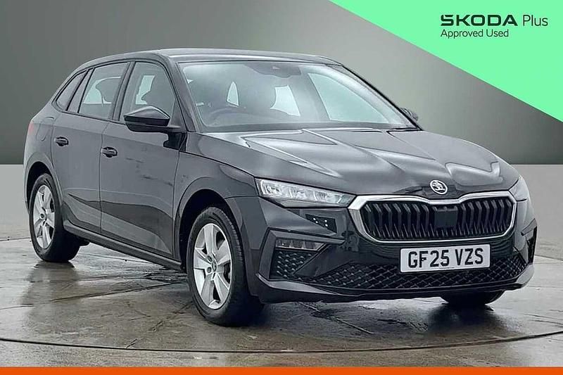 Used Skoda Scala SE 85 HP (62 kW) 2025 Black magic pearl effect Hatchback