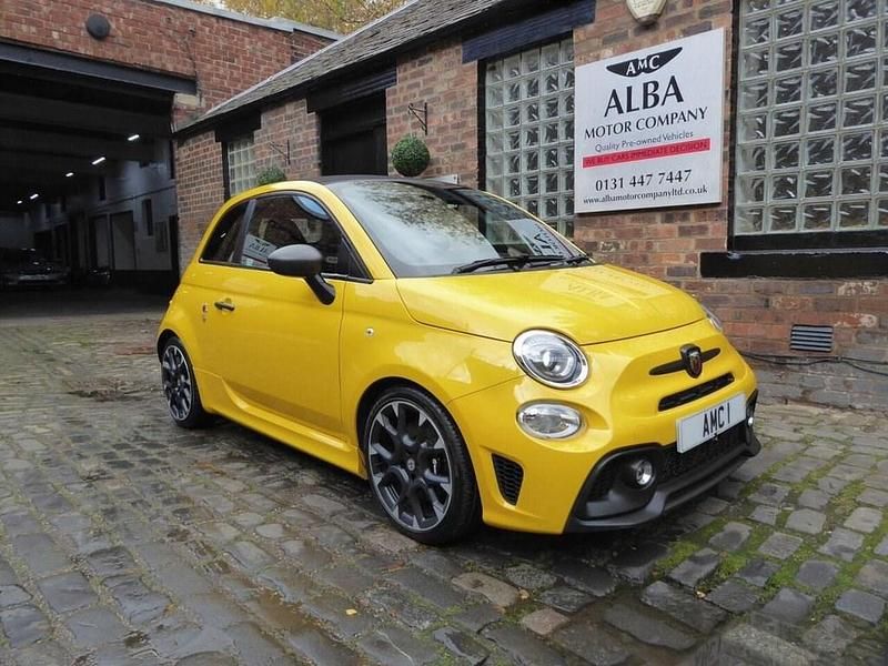 Yellow Used 2019 Abarth 595 Competizione Cabriolet | £12,995 (Fair price) - Image 1/4