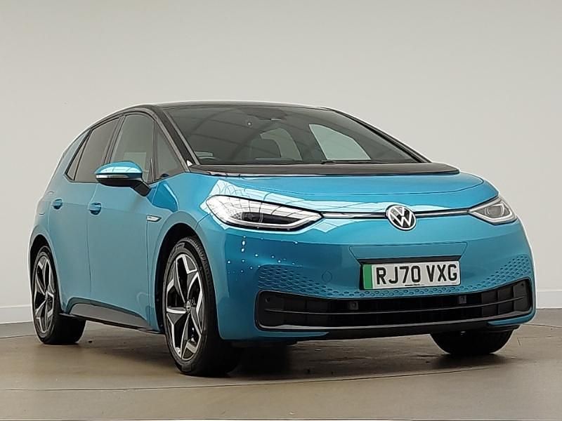 Blue Used 2020 VW ID.3 Pro Performance Hatchback | £14,998 (A bit pricey) - Image 1/4