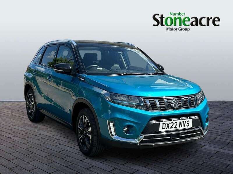 Turquoise Used 2022 Suzuki Vitara SZ5 SUV | £19,395 (Fair price) - Image 1/4