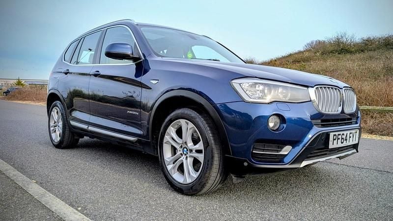 Used BMW X3 xLine 255 HP (187 kW) 2015 Blue SUV