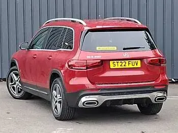 Used Mercedes GLB200 AMG line 163 HP (119 kW) 2022 Red SUV