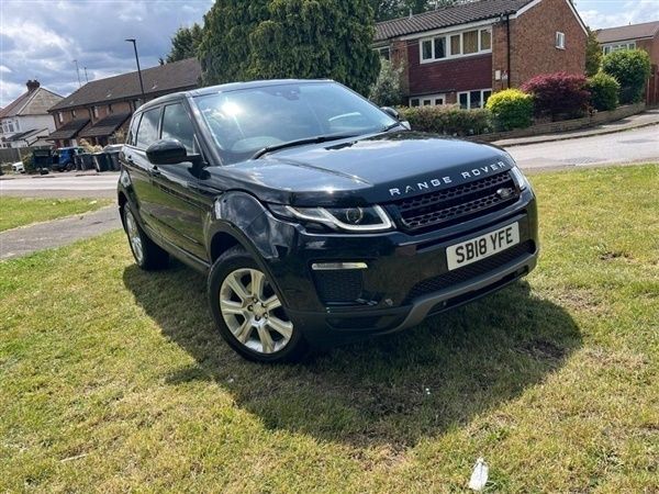 Black Used 2018 Land Rover Range Rover evoque SE SUV | £12,495 (Fair price) - Image 1/1