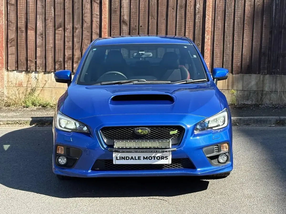 Used Subaru WRX STI 295 HP (216 kW) 2014 Blue Sedan