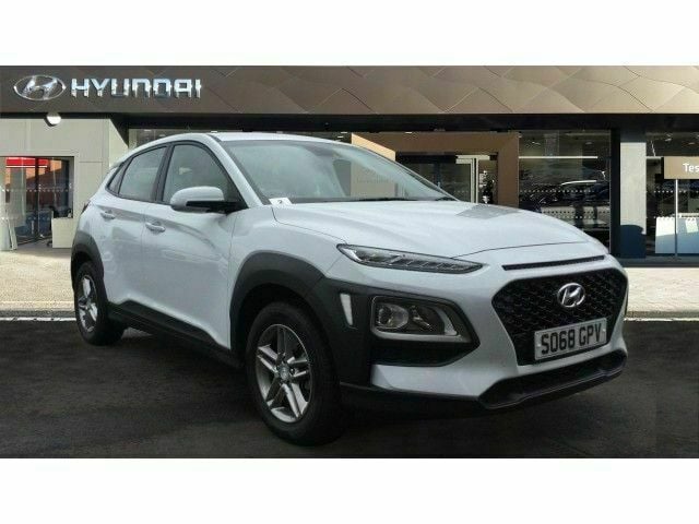 White Used 2019 Hyundai Kona SUV | £9,170 (Good price) - Image 1/4