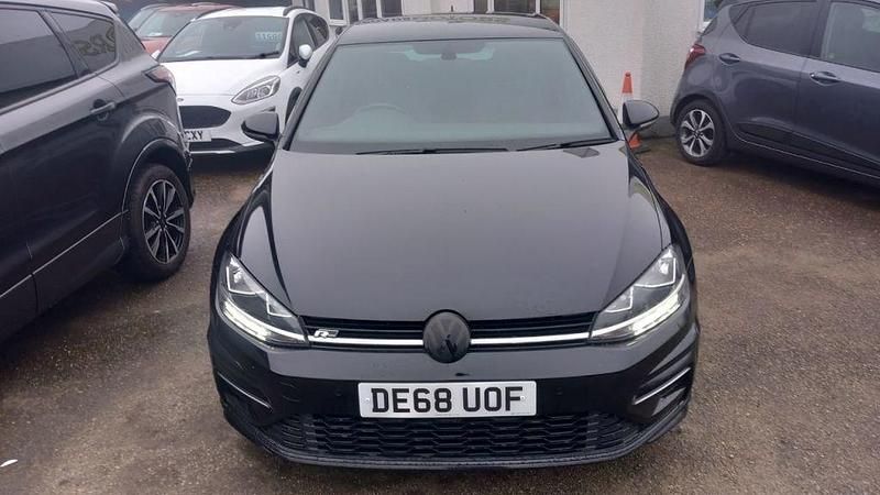 Used VW Golf VII R-line 150 HP (110 kW) 2018 Black Hatchback