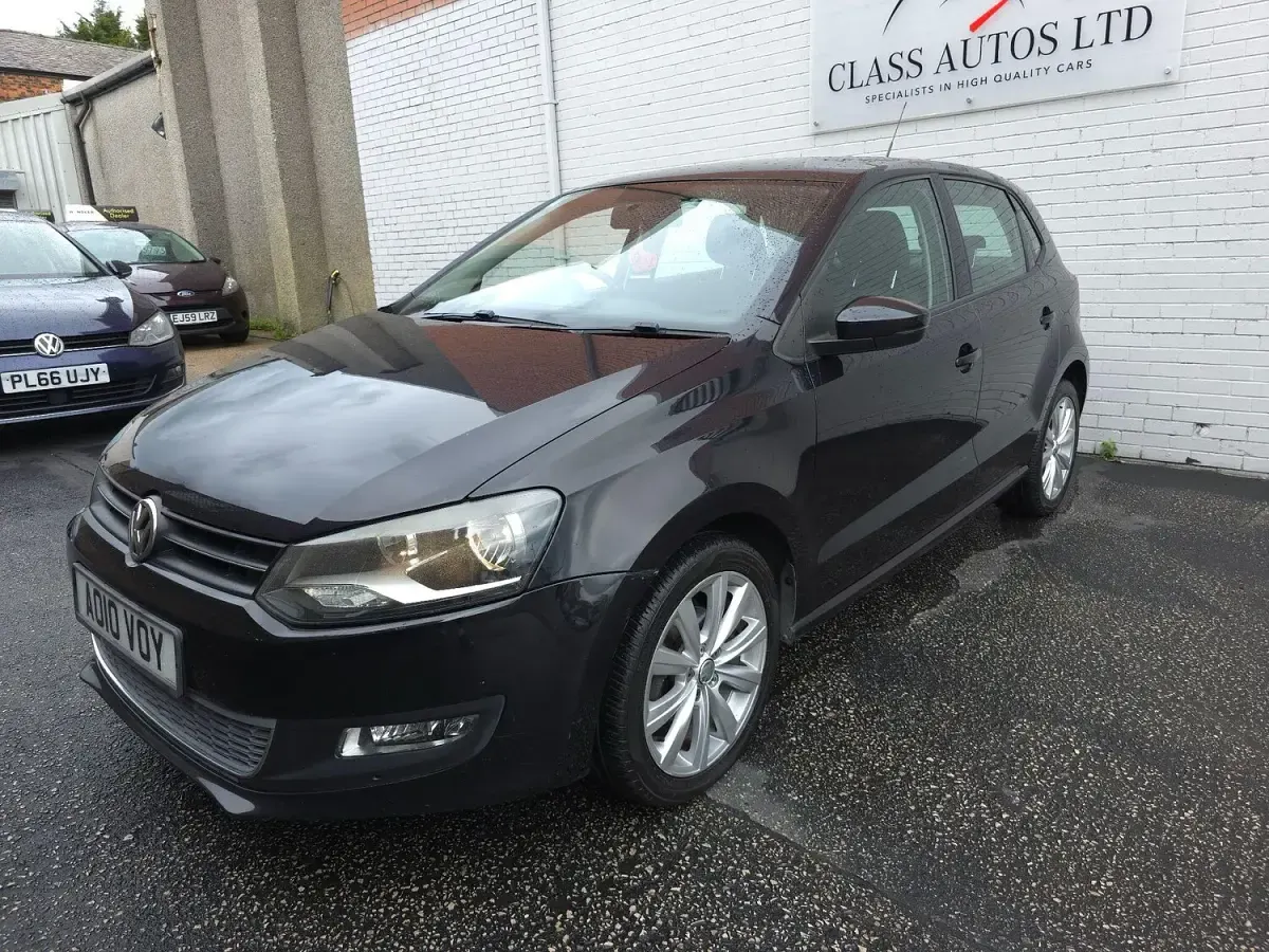 Used VW Polo SEL 90 HP (66 kW) 2010 Black Hatchback