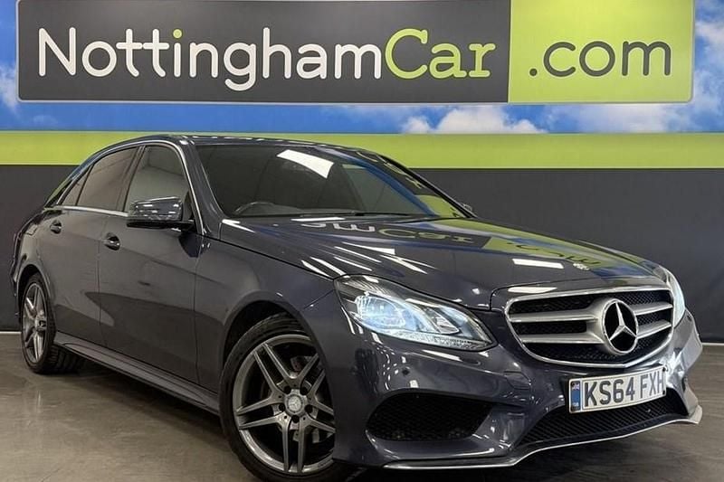 Used Mercedes E250 AMG line 2015 Blue Sedan