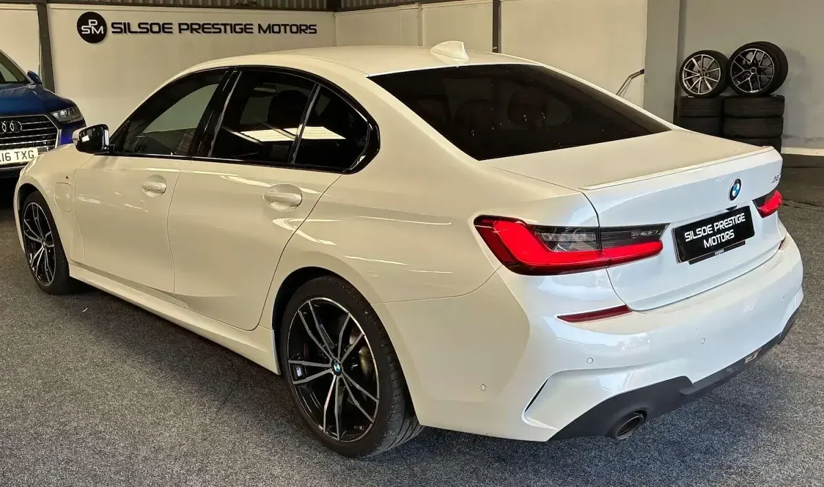 Used BMW 330e M Sport 2019 White Sedan