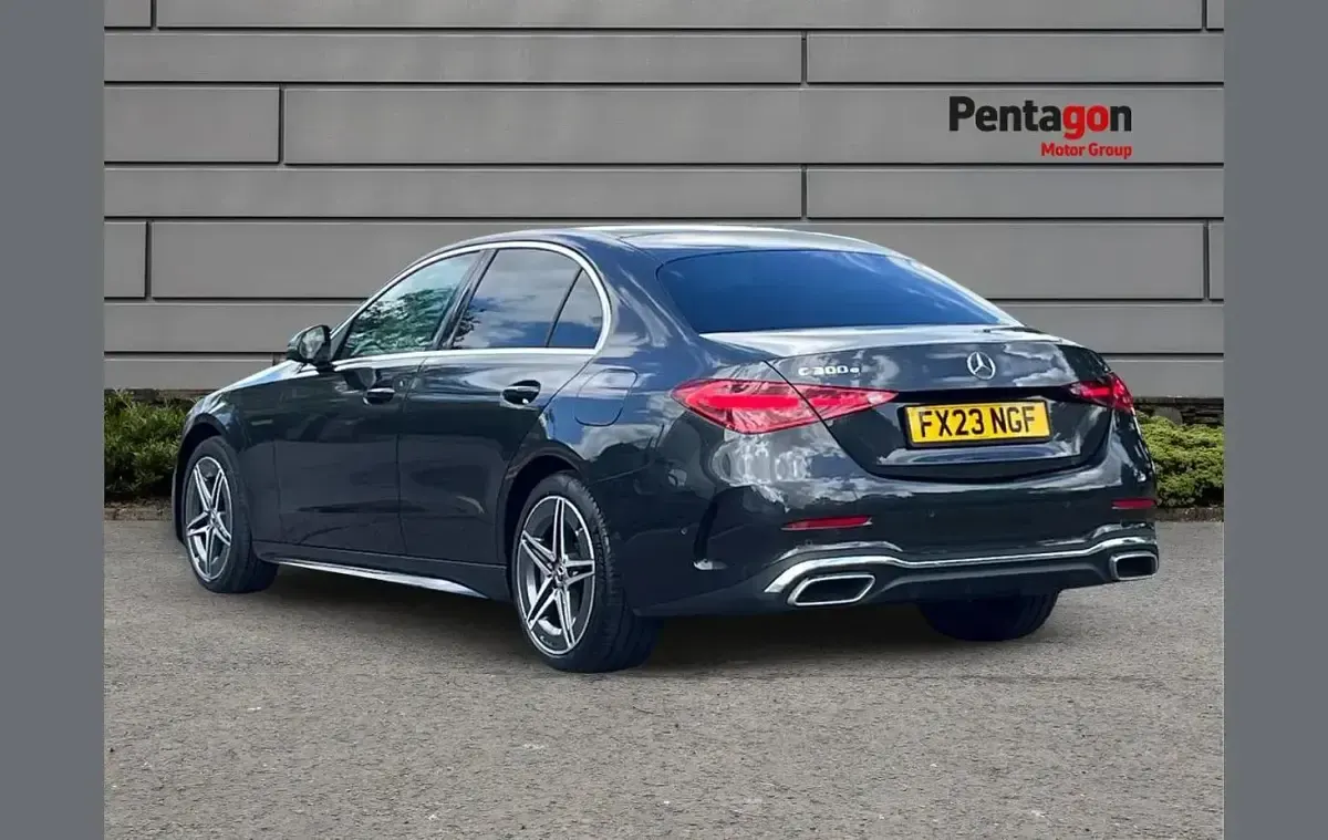 Used Mercedes C300 AMG line 308 HP (226 kW) 2023 Grey Sedan