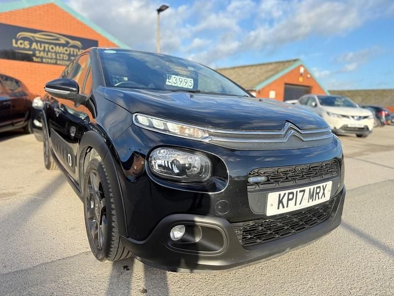 Black Used 2017 Citroën C3 Feel Hatchback | £3,795 (Good price) - Image 1/4
