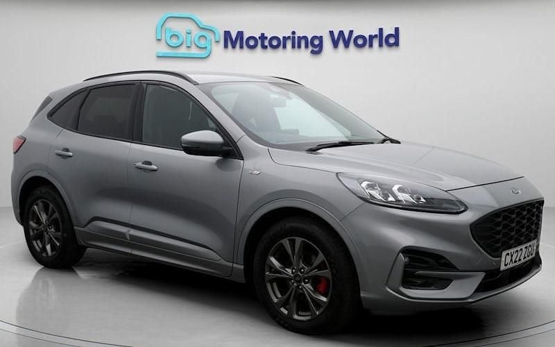 Silver Used 2022 Ford Kuga ST-Line SUV | £17,700 (Good price) - Image 1/4
