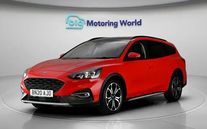 Used Ford Focus Active X 150 HP (110 kW) 2020 Red Estate