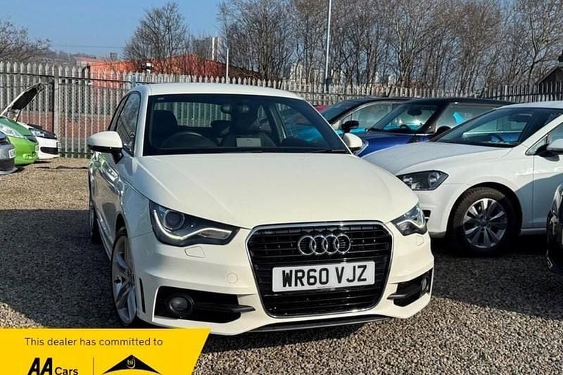Used Audi A1 S-Line 122 HP (89 kW) 2010 White Hatchback