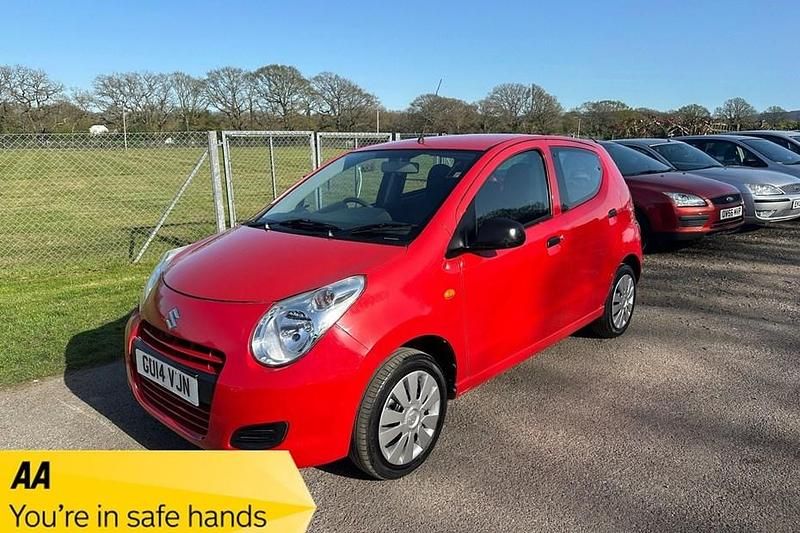 Used Suzuki Alto 68 HP (50 kW) 2014 Red Hatchback