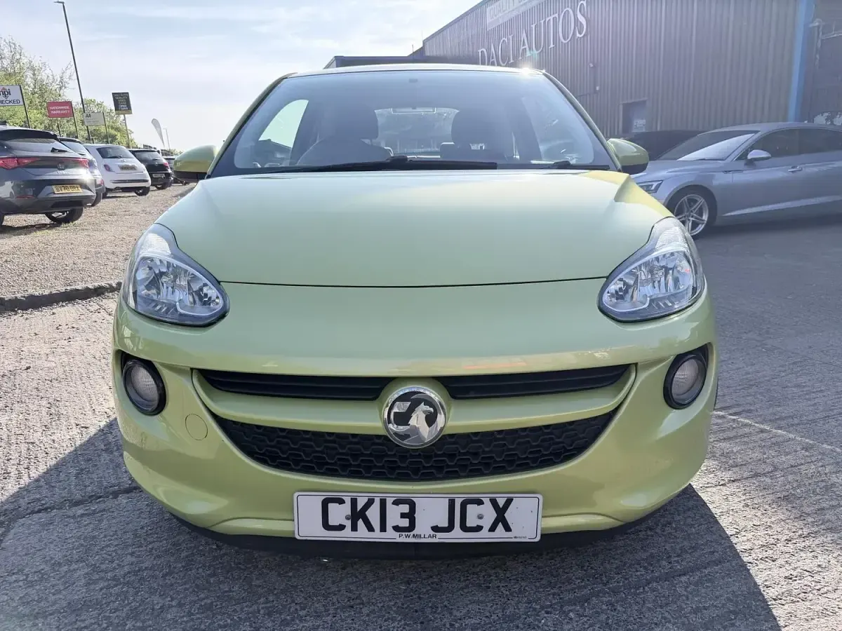 Used Vauxhall Adam Jam 70 HP (51 kW) 2013 Yellow Hatchback