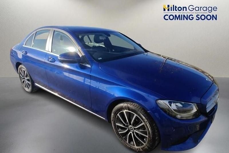 Blue Used 2019 Mercedes C200 SE Sedan | £14,750 (Good price) - Image 1/1
