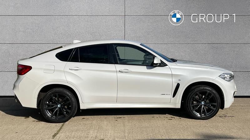 Used BMW X6 M Sport 313 HP (230 kW) 2018 White SUV