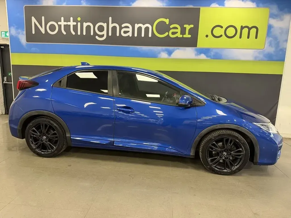 Used Honda Civic Sport 120 HP (88 kW) 2015 Blue Hatchback