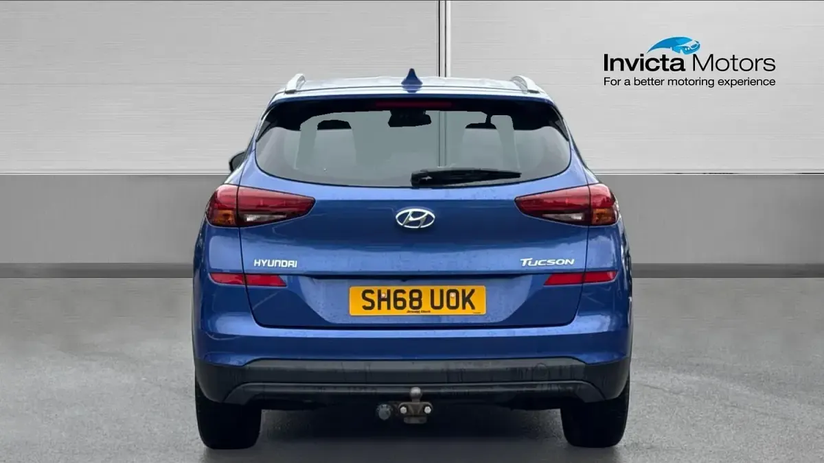 Used Hyundai Tucson SE 132 HP (97 kW) 2018 Stellar blue metallic SUV