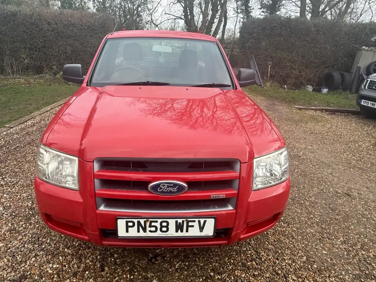Used Ford Ranger 143 HP (105 kW) 2008 Red Pickup