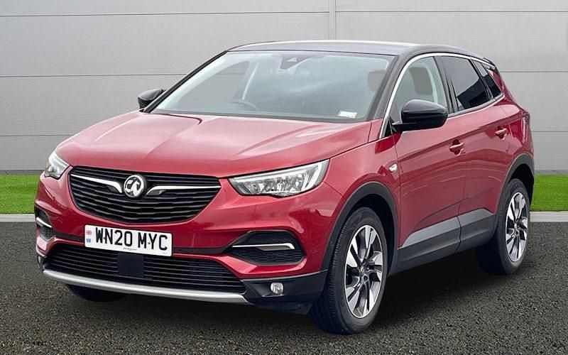 Used Vauxhall Grandland X SRi 131 HP (96 kW) 2020 Red SUV
