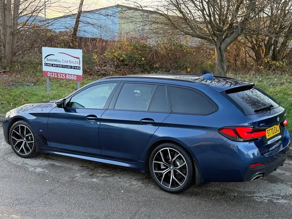 Used BMW 520 M Sport 2020 Blue Estate