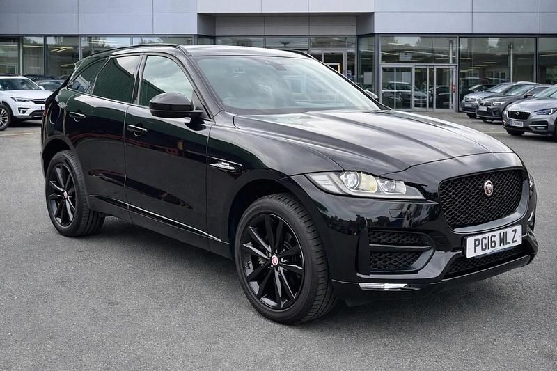 Used Jaguar F-Pace R-Sport 180 HP (132 kW) 2016 Black SUV