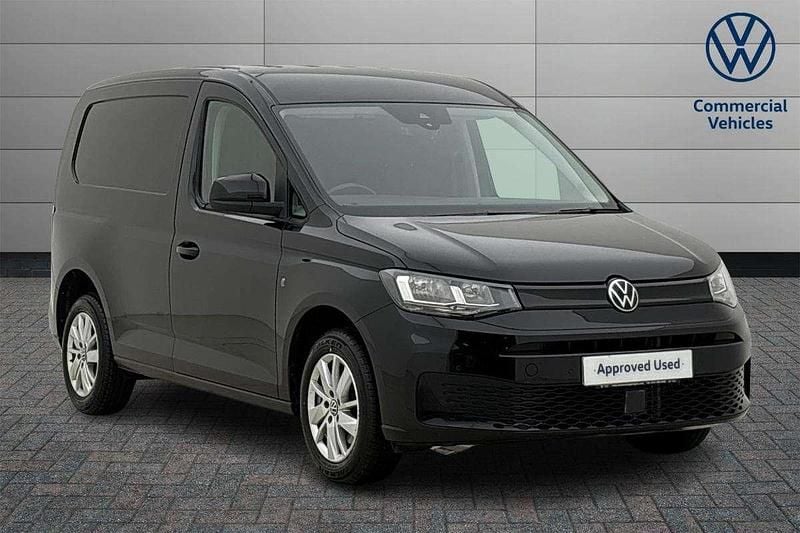 Black Used 2024 VW Caddy Pro MPV | £28,350 (A bit pricey) - Image 1/4